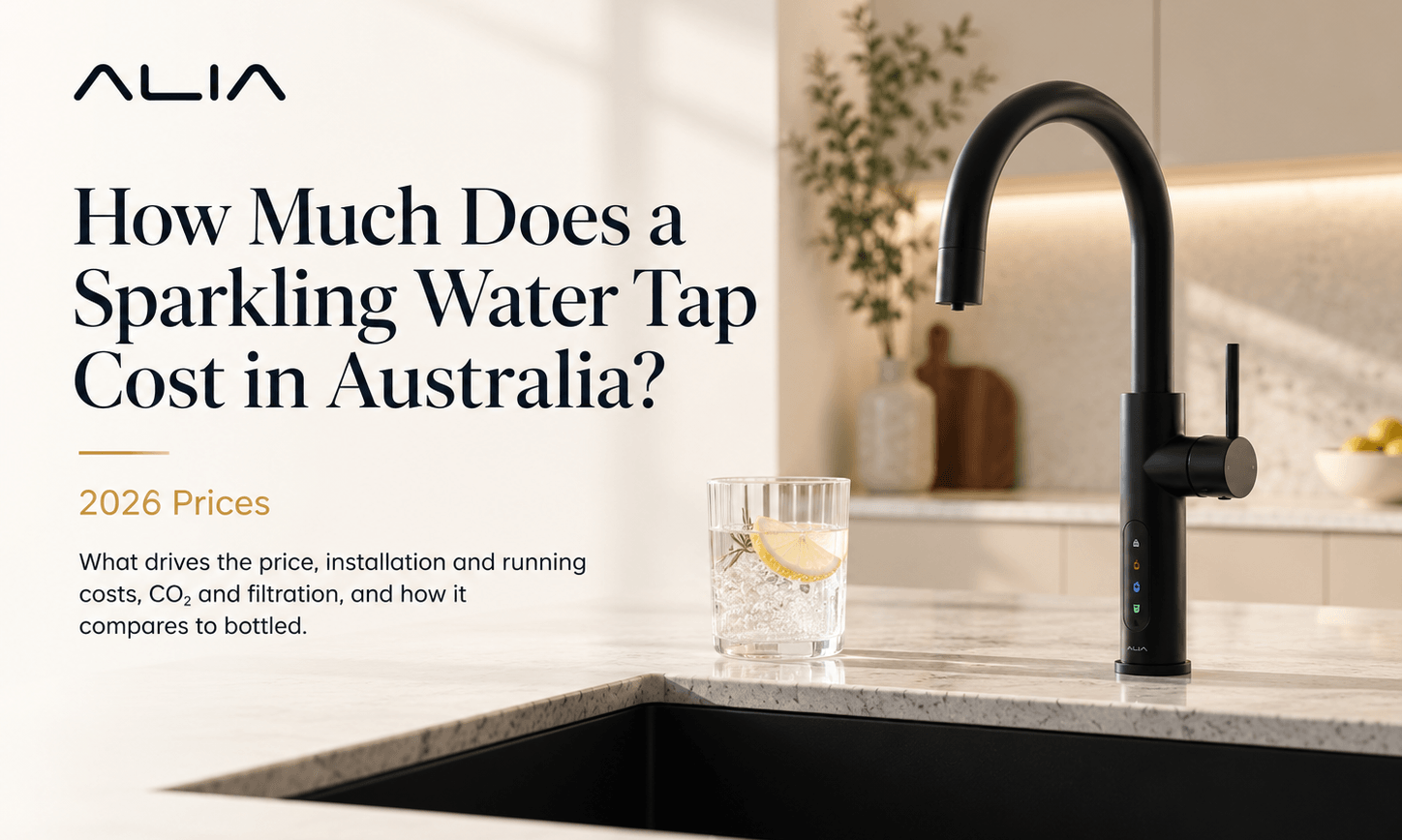 Sparkling Water Taps: What They Cost to Buy and Run in Australia