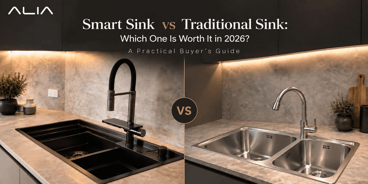 Smart Sink vs Traditional Sink: Which One Is Worth It in 2026? A Practical Buyer’s Guide