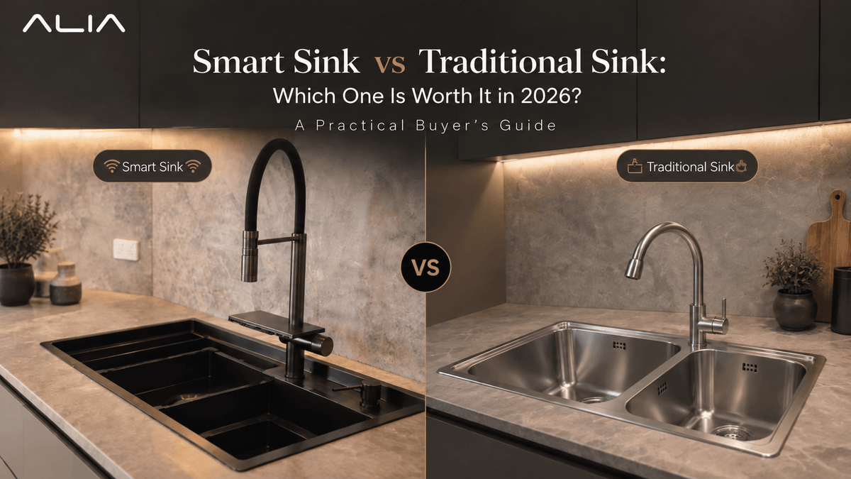 Smart Sink vs Traditional Sink: Which One Is Worth It in 2026? A Practical Buyer’s Guide