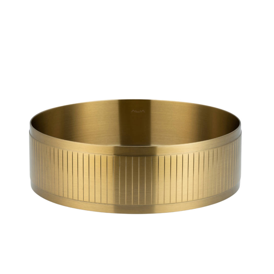 Textured SS Round Basin