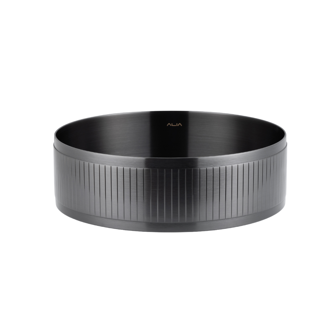 Textured SS Round Basin