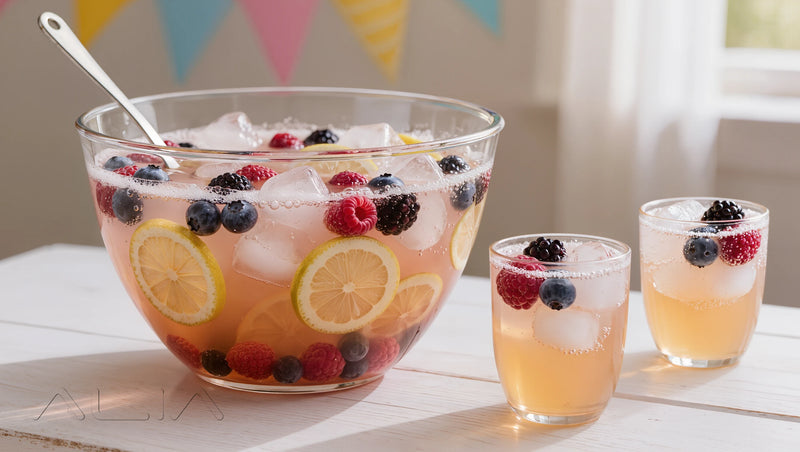 Berry-Lemonade Fizz Bowl – Family-Friendly Punches recipe