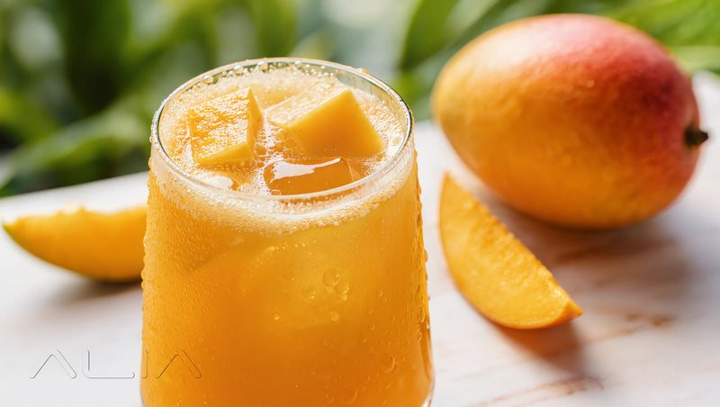 Chilled Mango-Mint Spritz – Sparkling Mocktails recipe