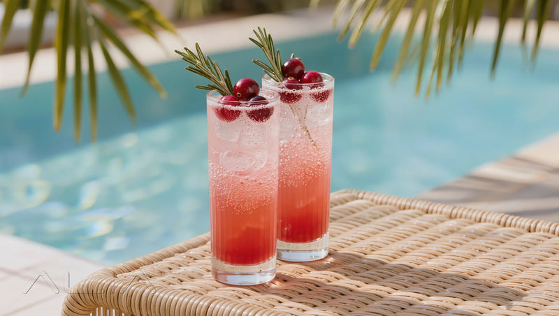 Cranberry-Rosemary Gin Fizz – Gin-Based Cocktails recipe