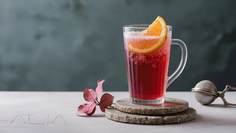 Mulled Hibiscus Mocktail – Sparkling Mocktails recipe