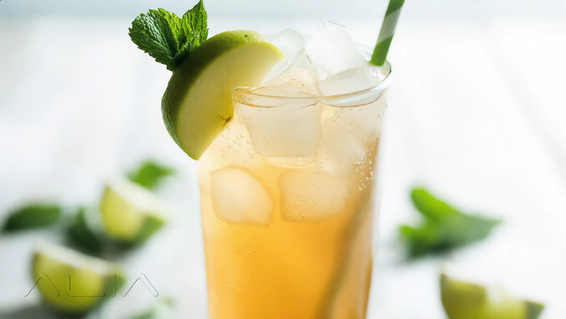 Sparkling Ginger-Limeade – Healthy & Detox Sips recipe
