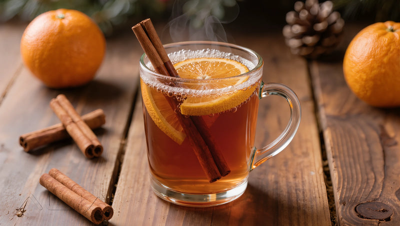 Warm Mulled Tea Spritz – Hot & Cozy Fizzy Drinks recipe