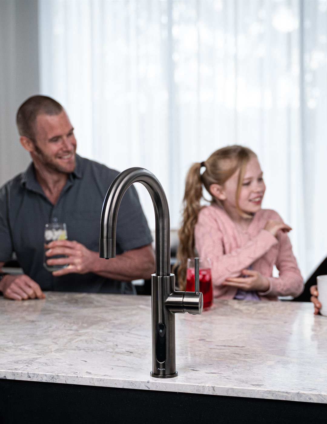 filtered water tap in 3 easy steps