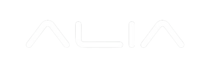 Alia brand main logo in white